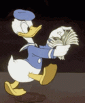 Donald Ducl money count.gif